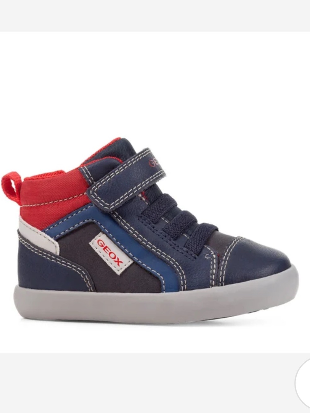 Geox B Gisli Mid-Top Sneakers – Toddler Size US 7 / EU 23